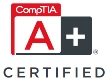 CompTIA A+ certified NEW logo